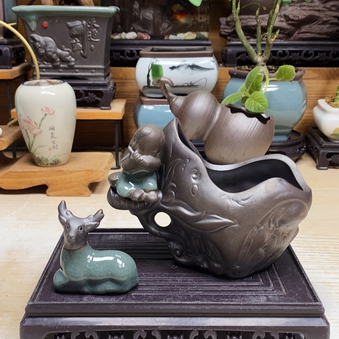 无花朵陶瓷艺术作品欣赏