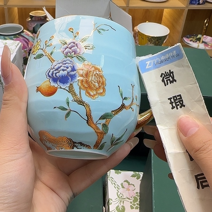 骨瓷实付满10包邮哈努*