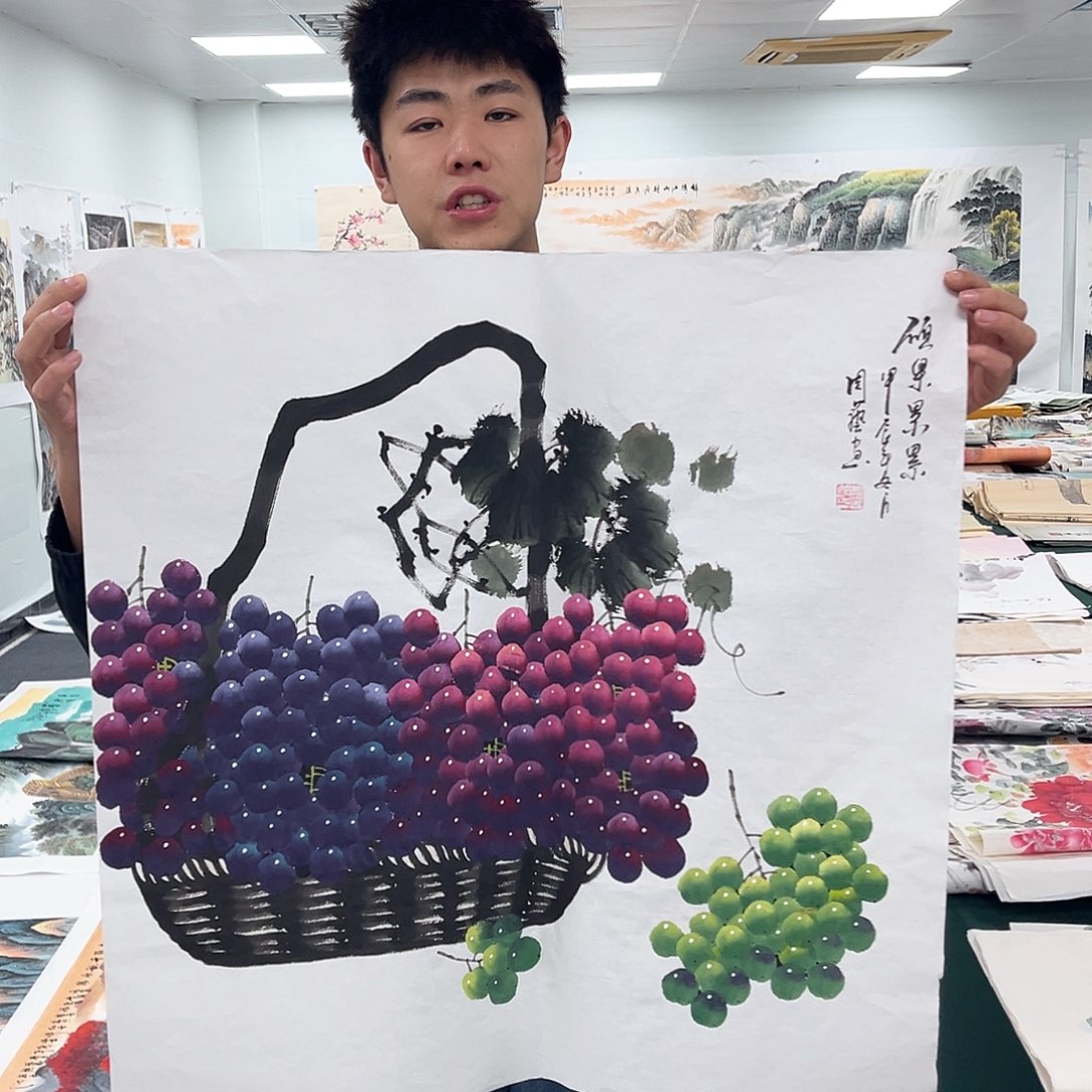 国画宣纸国画纯手绘作品