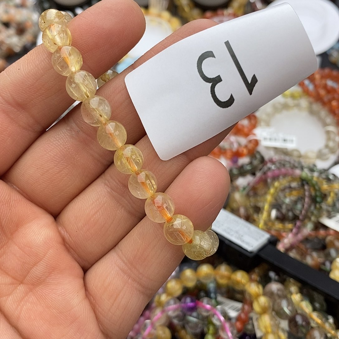 水晶手链未镶嵌手链