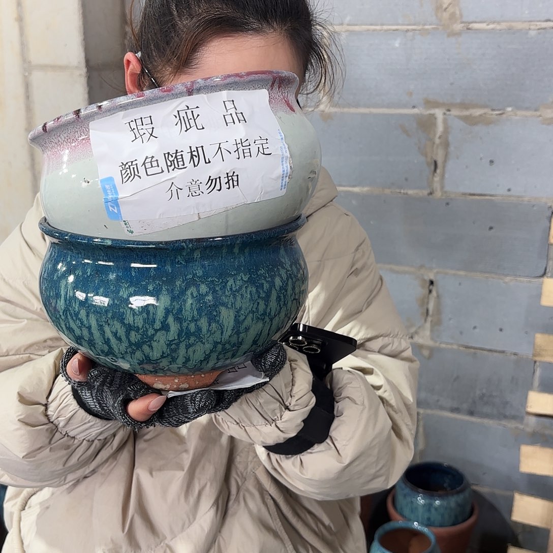 红陶瑕疵高12/20两个