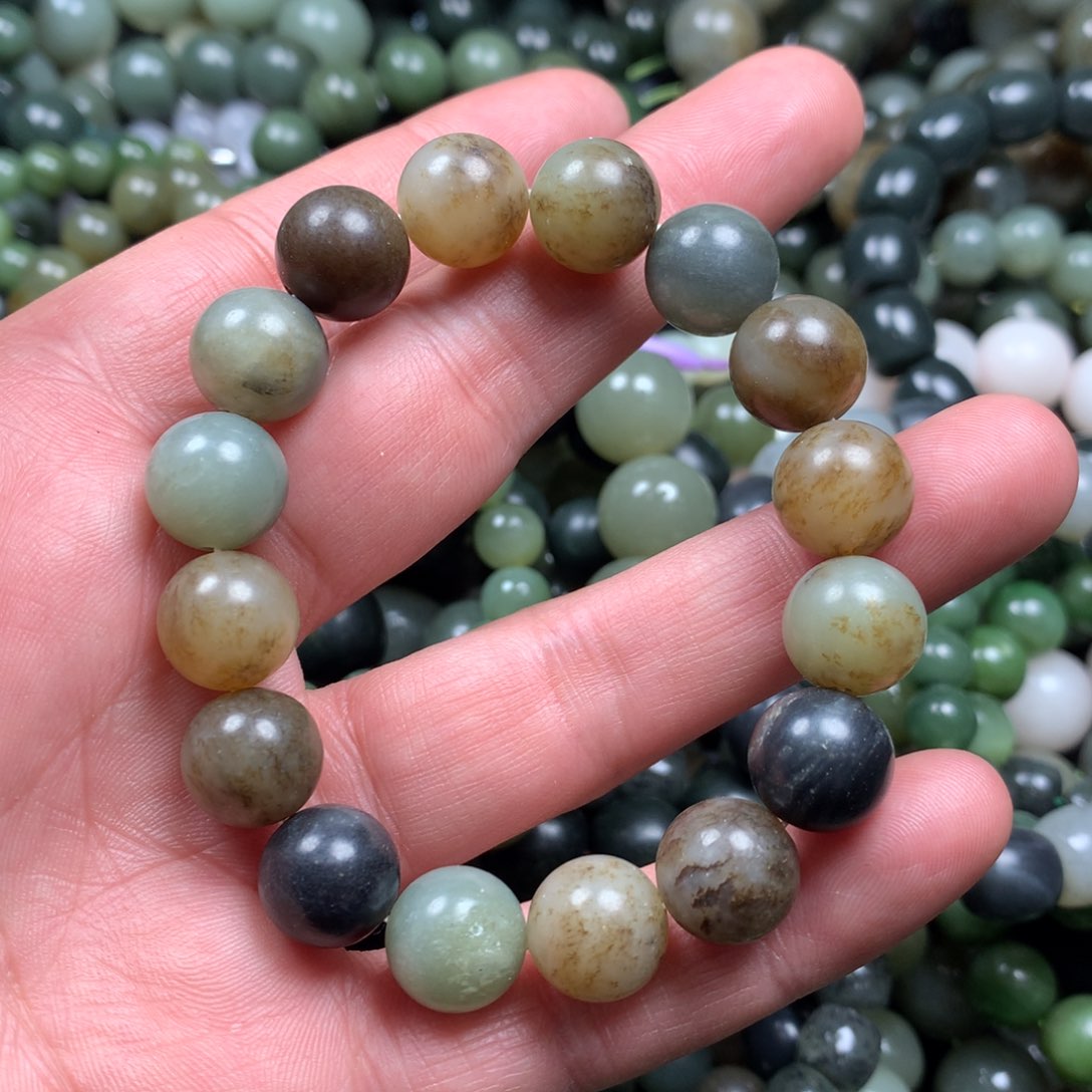 和田玉手链未镶嵌