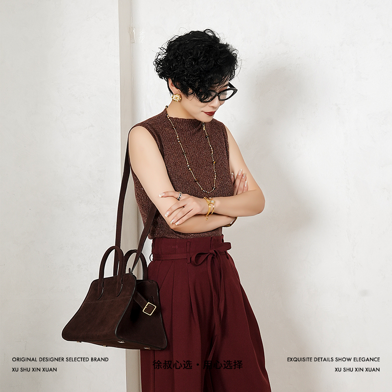 XQ-0209-时尚针织衫通勤气质毛针织衫-A263-A571