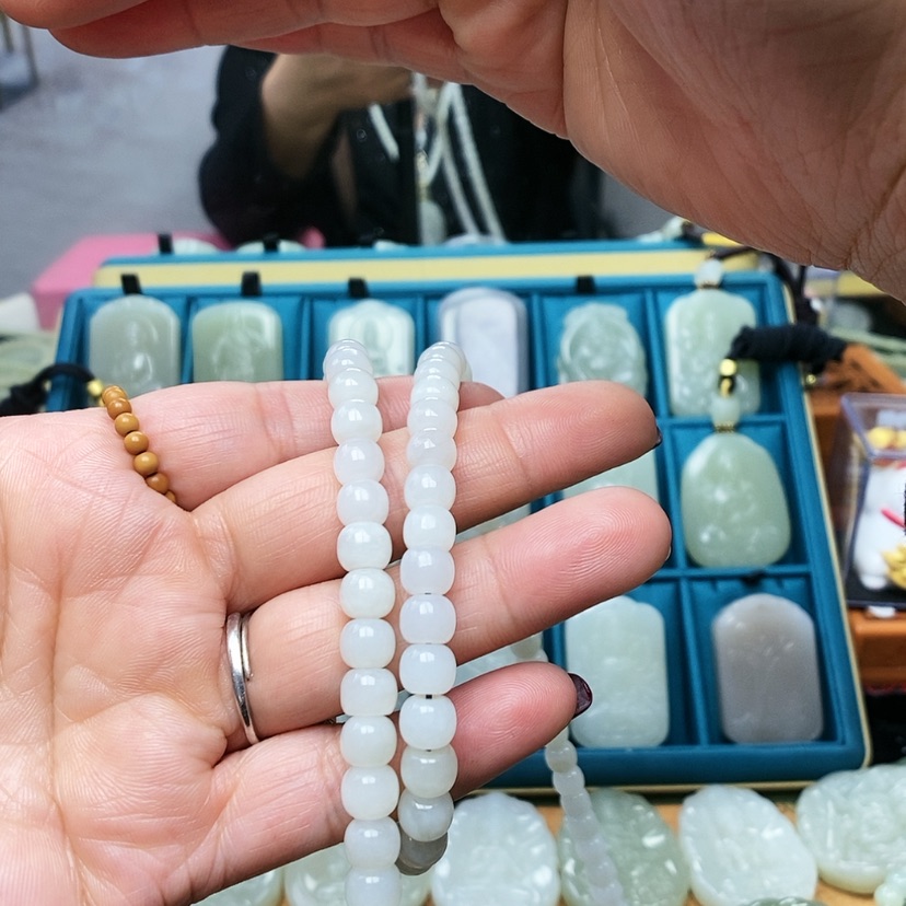 【闪购商品】和田玉颈饰未镶嵌贝*