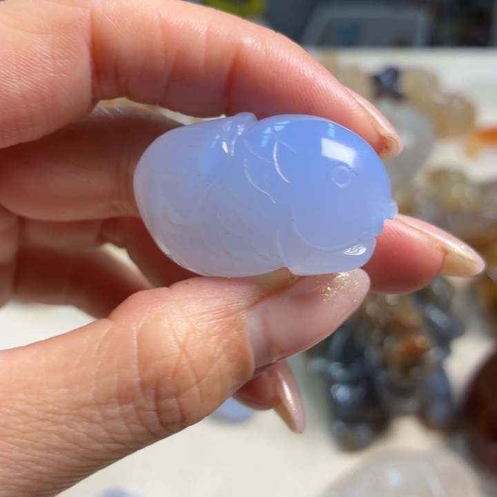 玛瑙/玉髓未镶嵌吊坠(不含链)