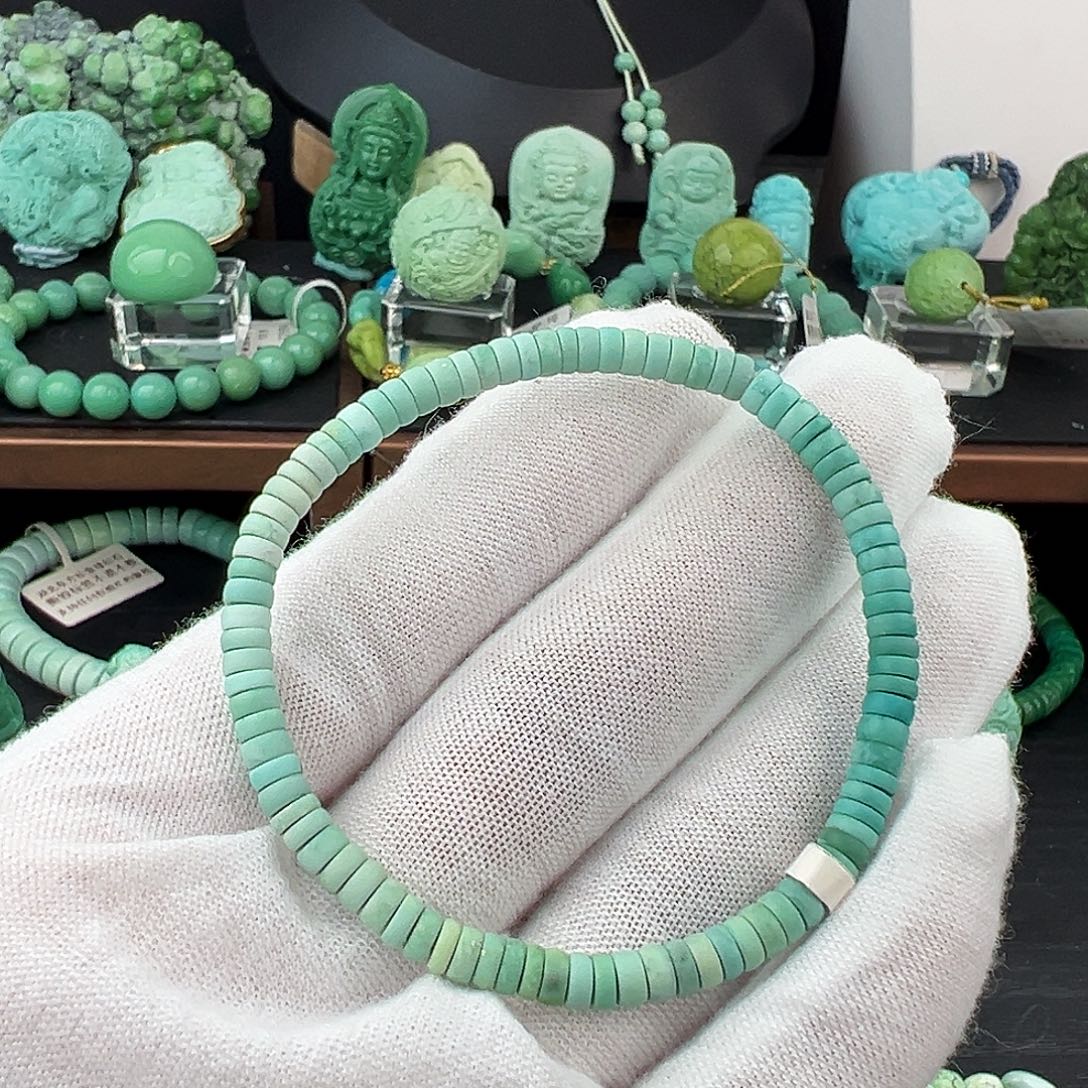 绿松石未镶嵌绿松石主播璐璐