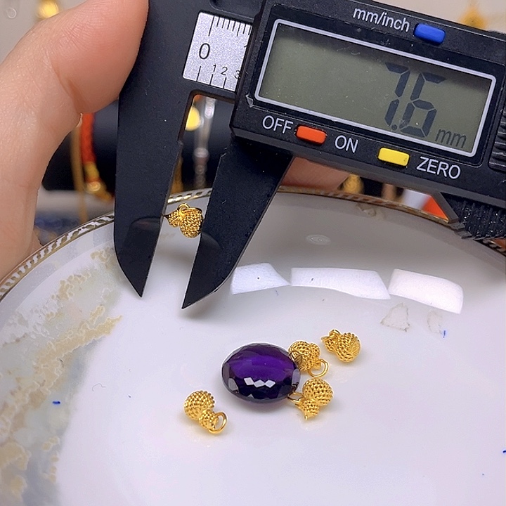 紫晶颈饰银S925镶嵌紫晶925镶嵌130