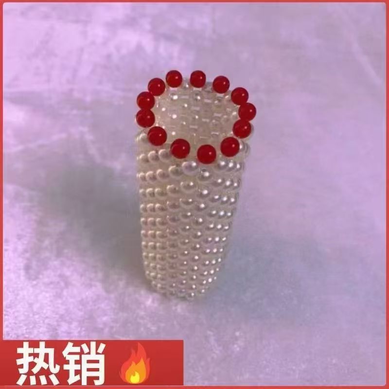 纯手工编制珠珠铠甲、cos配饰手把件