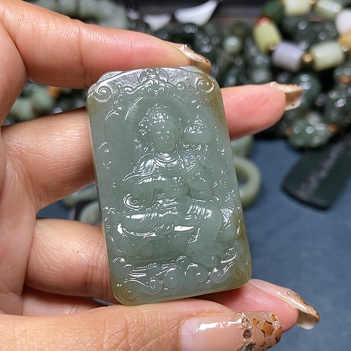 和田玉挂件未镶嵌