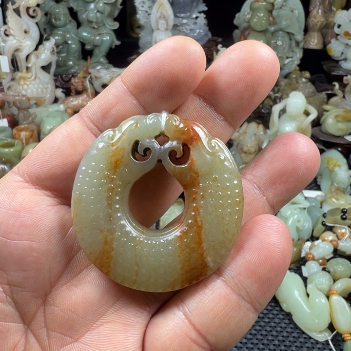 和田玉挂件未镶嵌