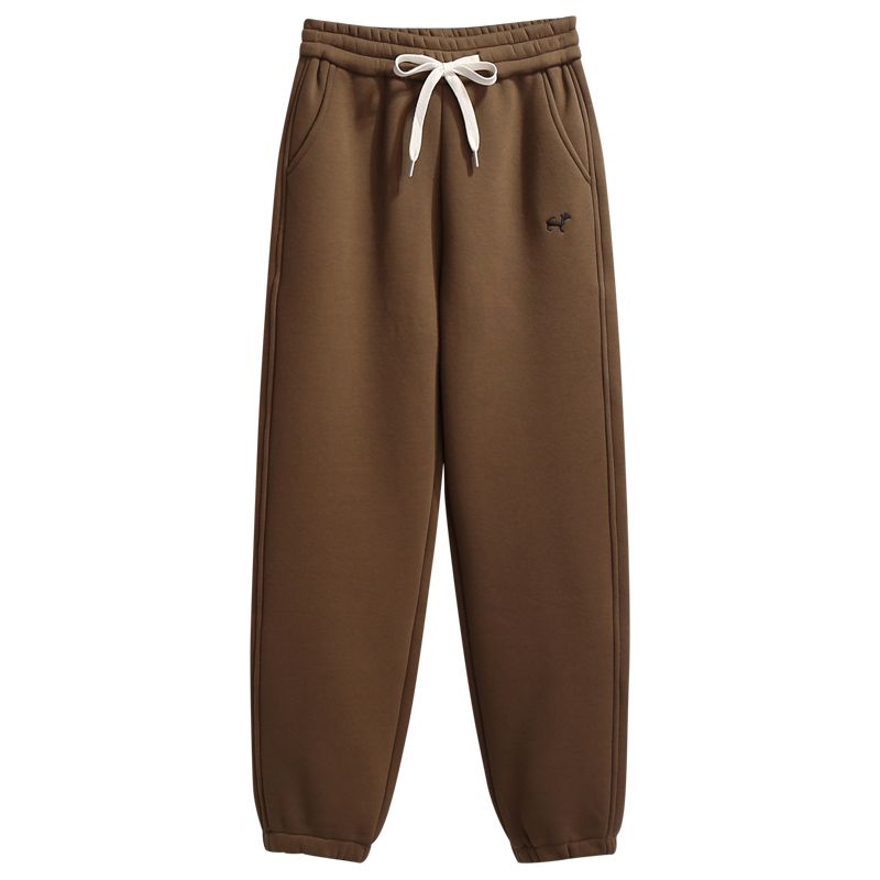 女士加绒加厚束脚裤