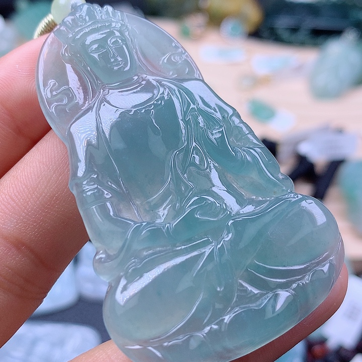 【闪购商品】翡翠颈饰未镶嵌翡翠吊坠