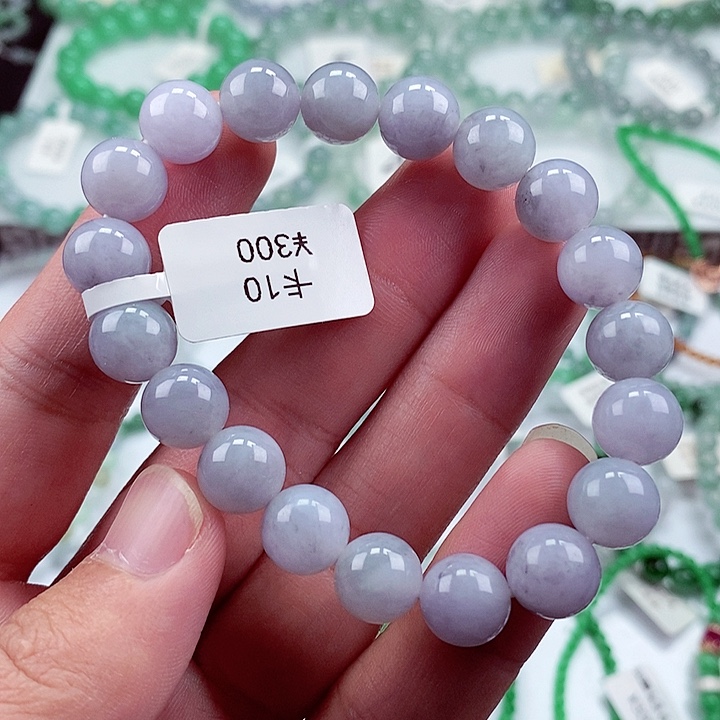 未镶嵌翡翠手链卡10