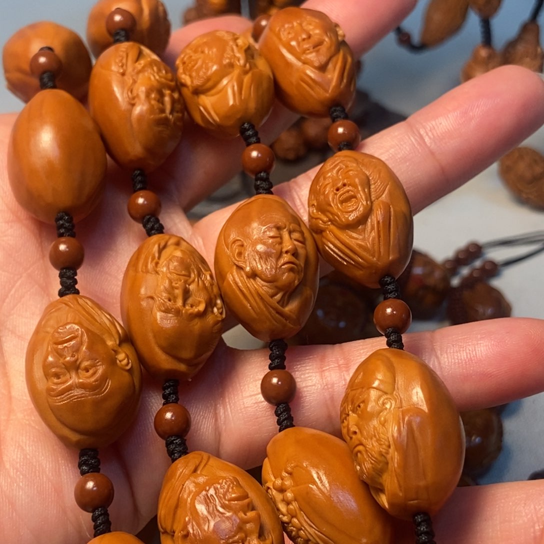橄榄核手串/手链三疯写实十八罗汉1617