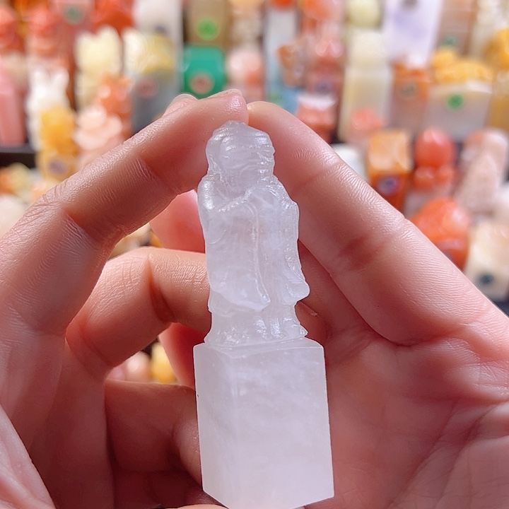 云南石印石2厘米，孔子，包刻