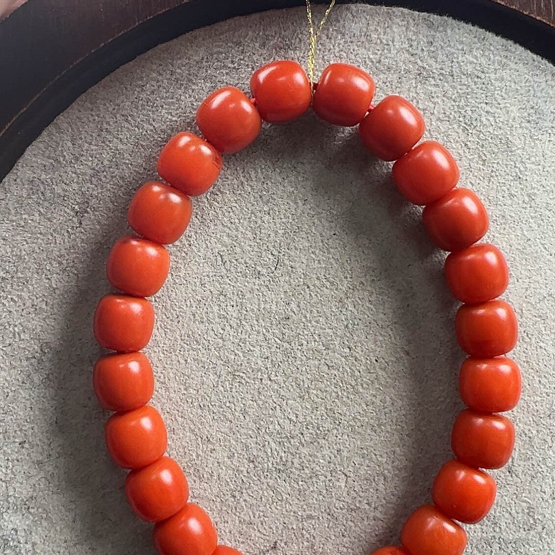 南红玛瑙南红单圈未镶嵌探*郎