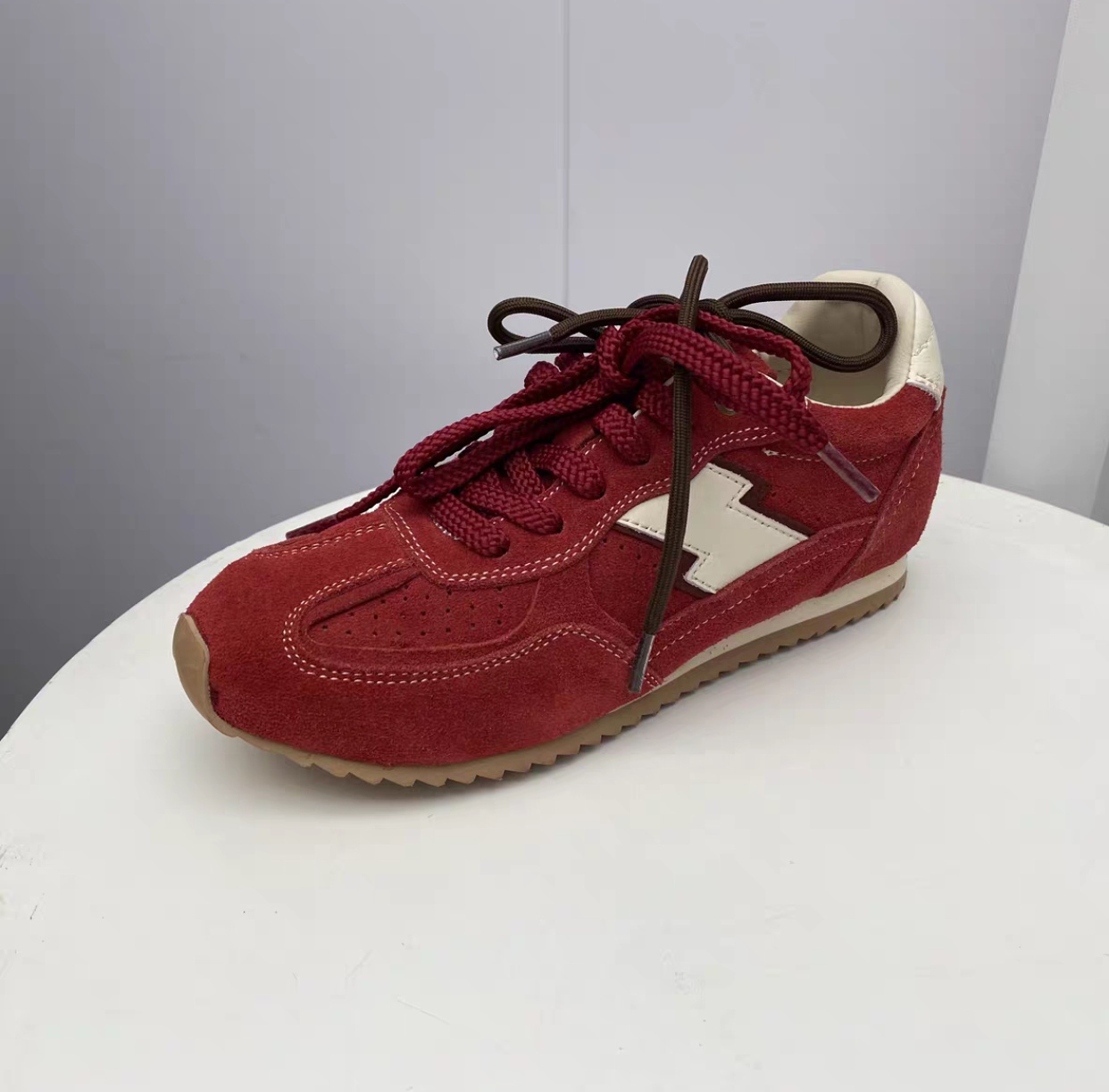 615春新款厚底增高德训鞋复古阿甘鞋运动休闲鞋YYDSZA54529-50