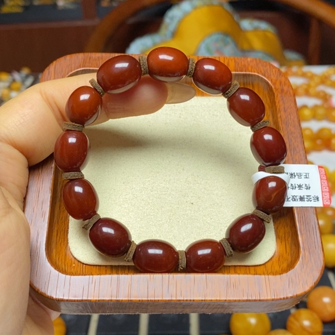 【闪购商品】蜜蜡手链未镶嵌手串