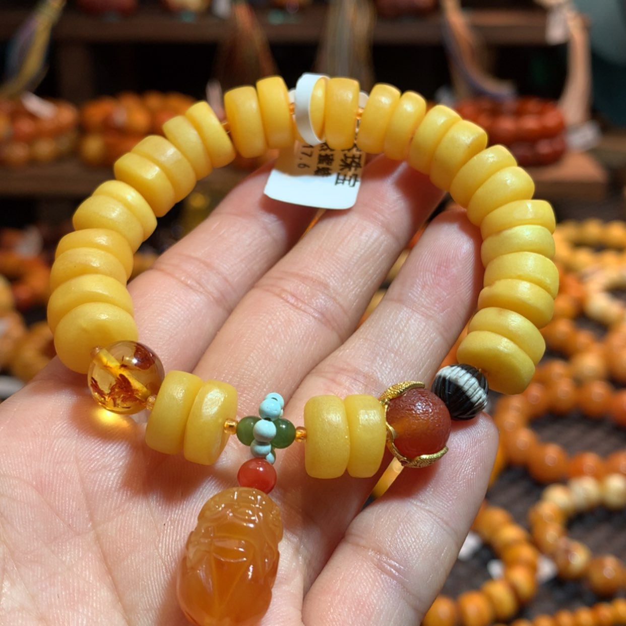 【闪购商品】手链蜜蜡未镶嵌蜜蜡