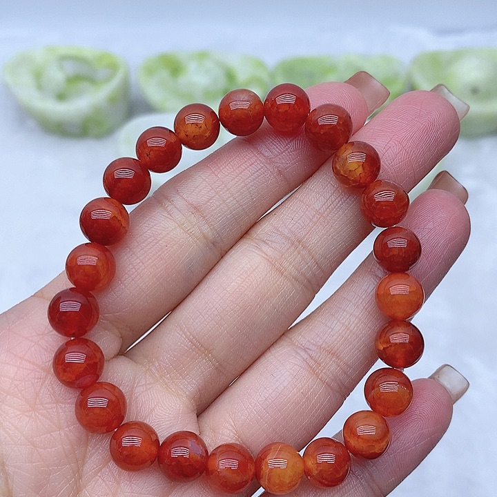 玛瑙/玉髓合金项链