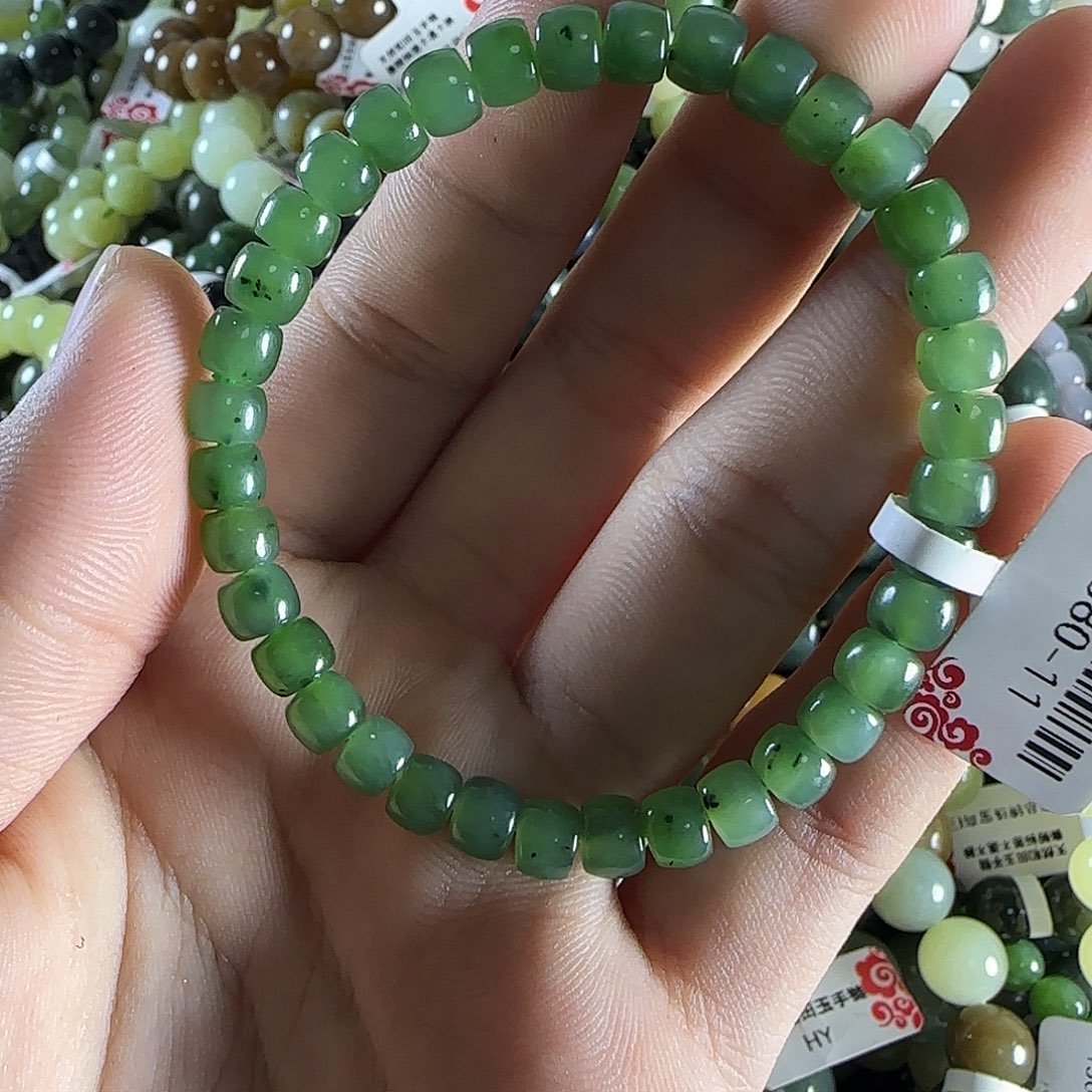 和田玉手链未镶嵌198