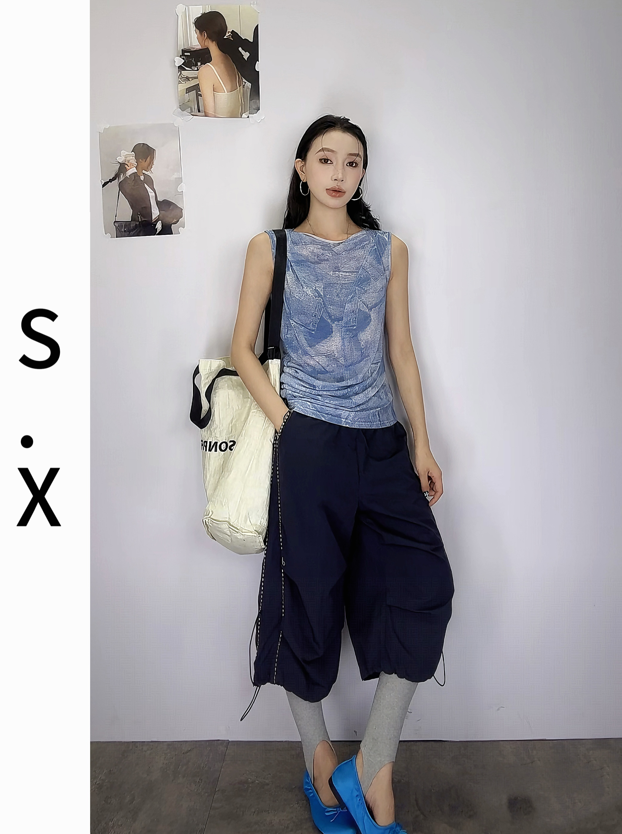 S.X 2025夏新款山系户外百搭轻薄防风防泼水休闲速干中裤