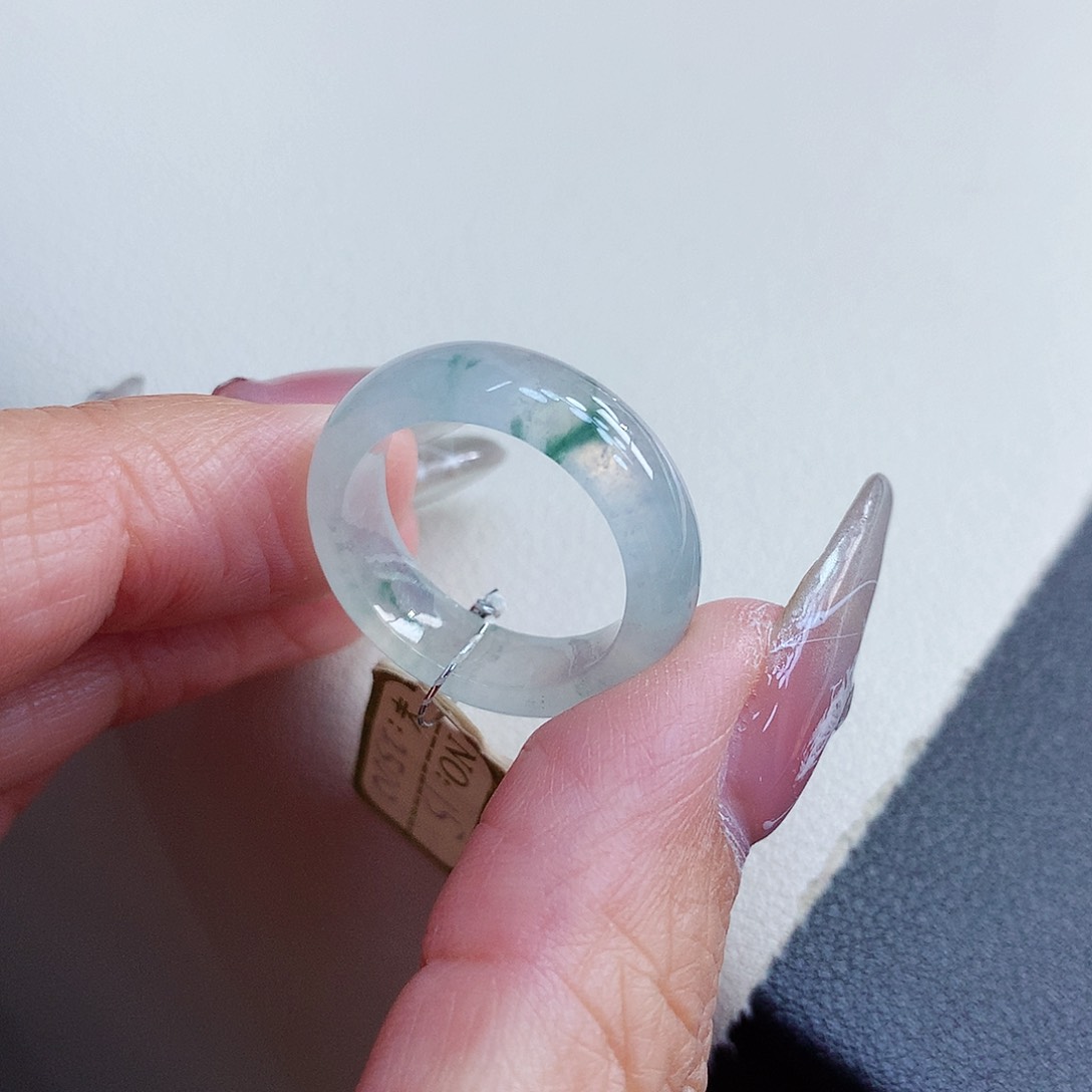 翡翠戒指未镶嵌15号