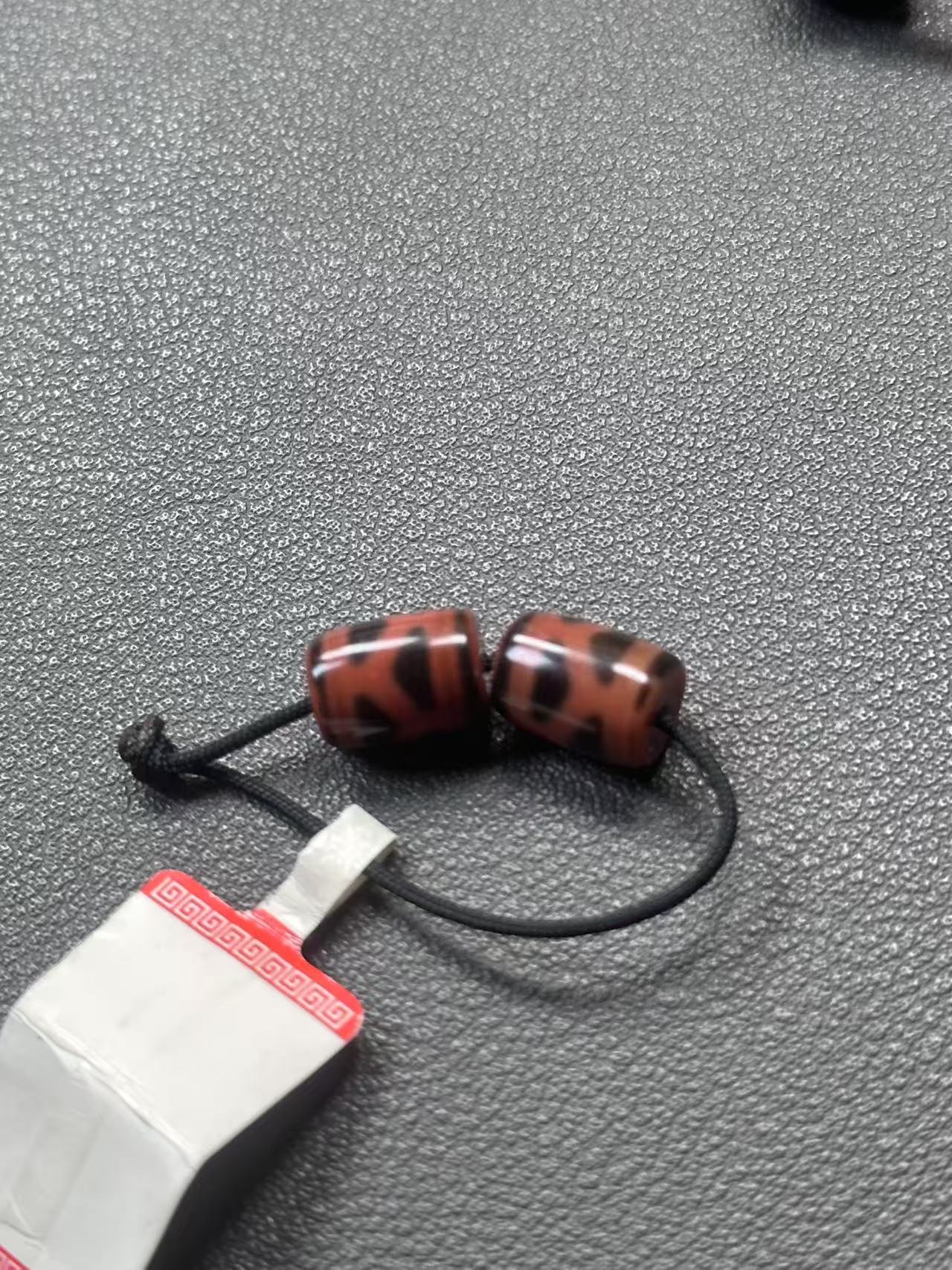 镶蚀玛瑙龟甲一对定制款式