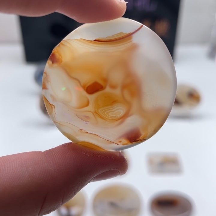 玛瑙/玉髓未镶嵌吊坠(不含链)