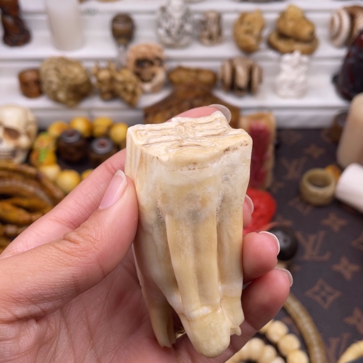 驼骨其他骆驼手把件