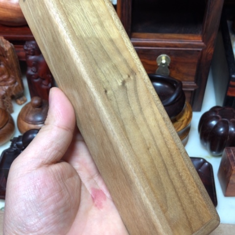 金丝楠抽盒全独板