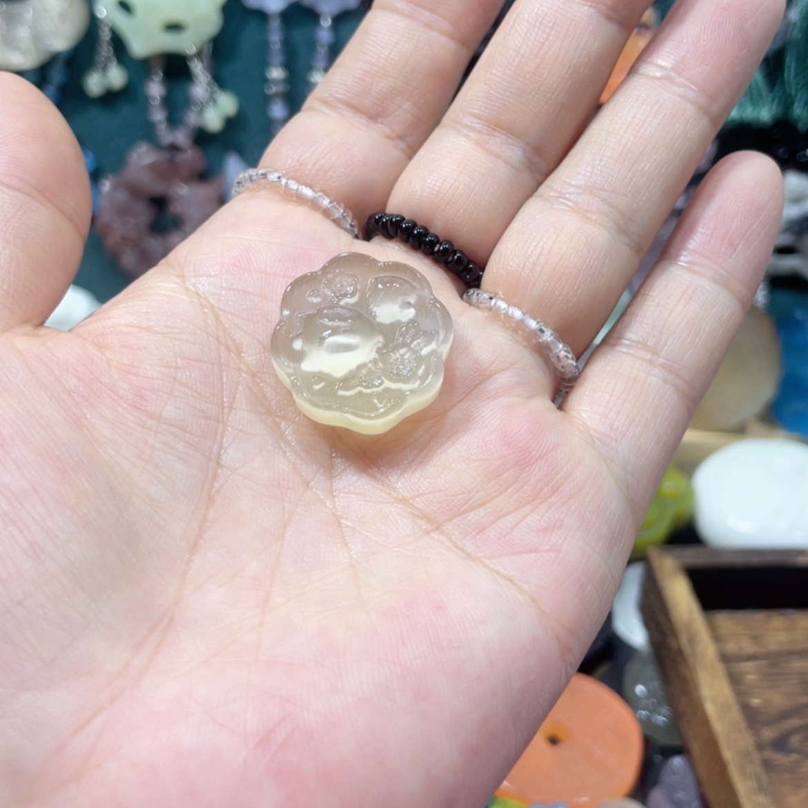 【闪购商品】未镶嵌岫玉颈饰搁**元29包挂