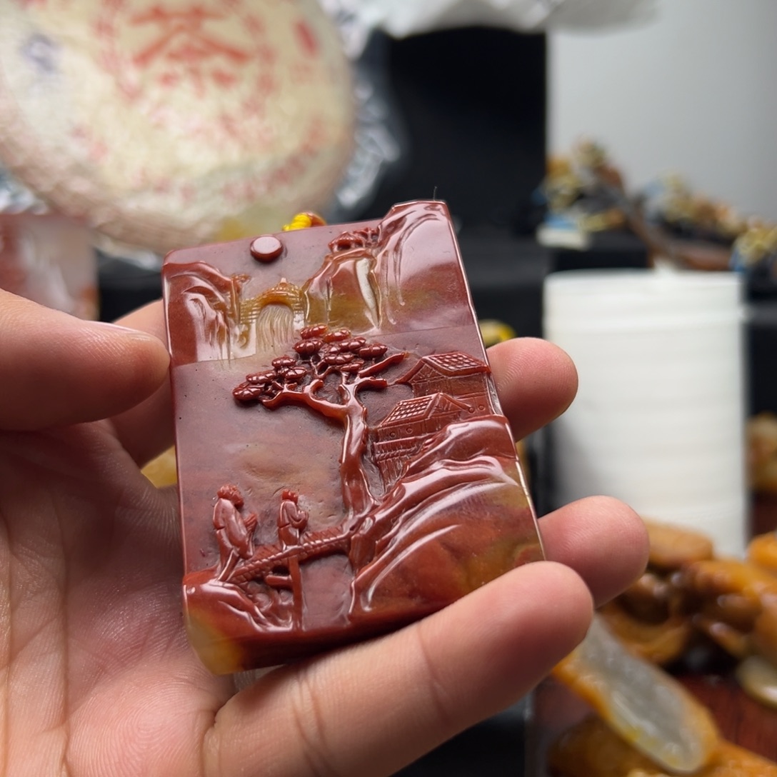 石英质玉（黄龙玉）未镶嵌多选发其一