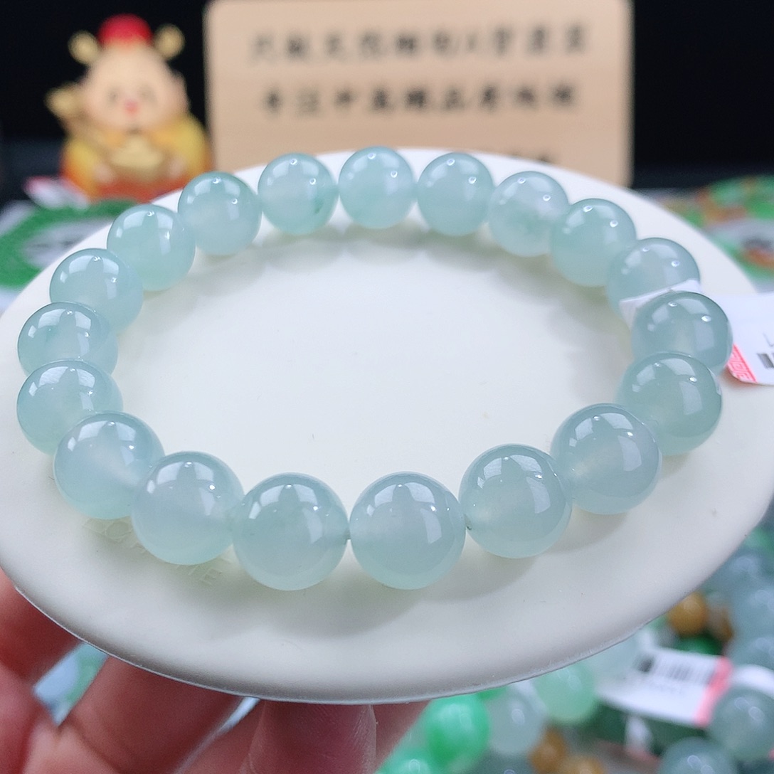 翡翠手链未镶嵌卡10