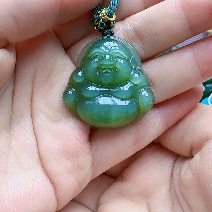 和田玉未镶嵌吊坠(不含链)