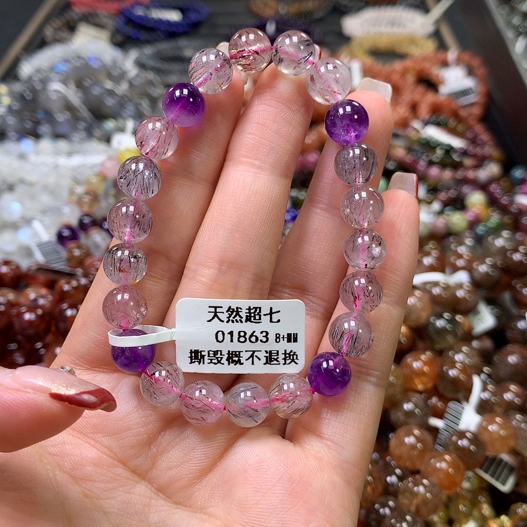 水晶手链未镶嵌，