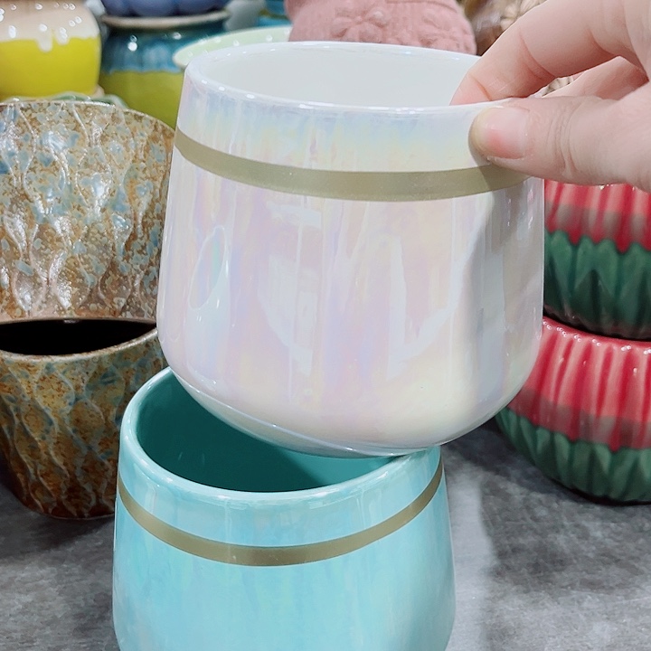 多肉陶瓷花盆满10元包邮