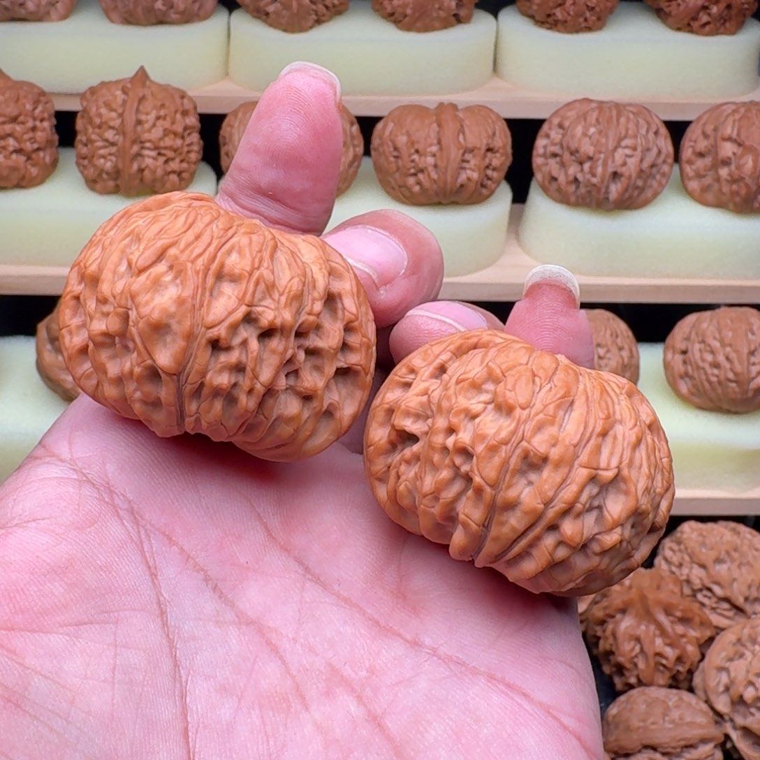 文玩核桃吊坠揪****梦山地磨43