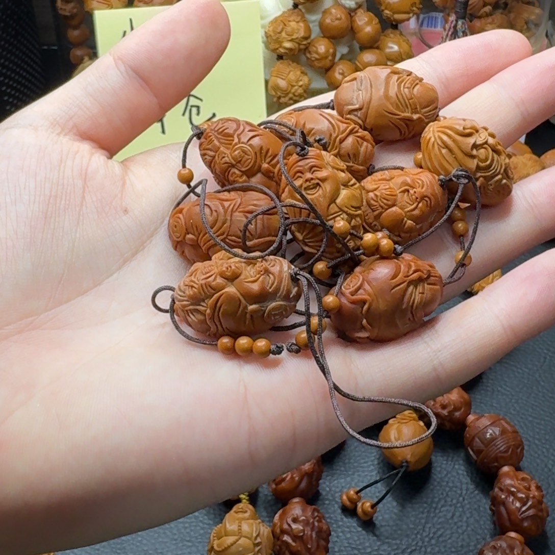 手串/手链橄榄核牙机手工财神。10一颗