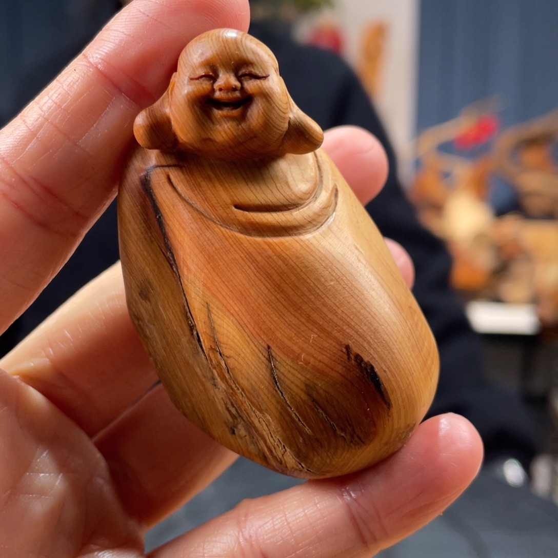 柏木（崖柏）手把件