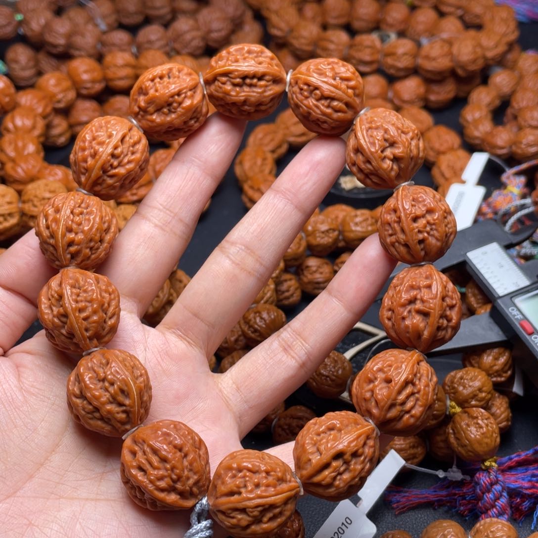 文玩核桃手串麦穗纹111