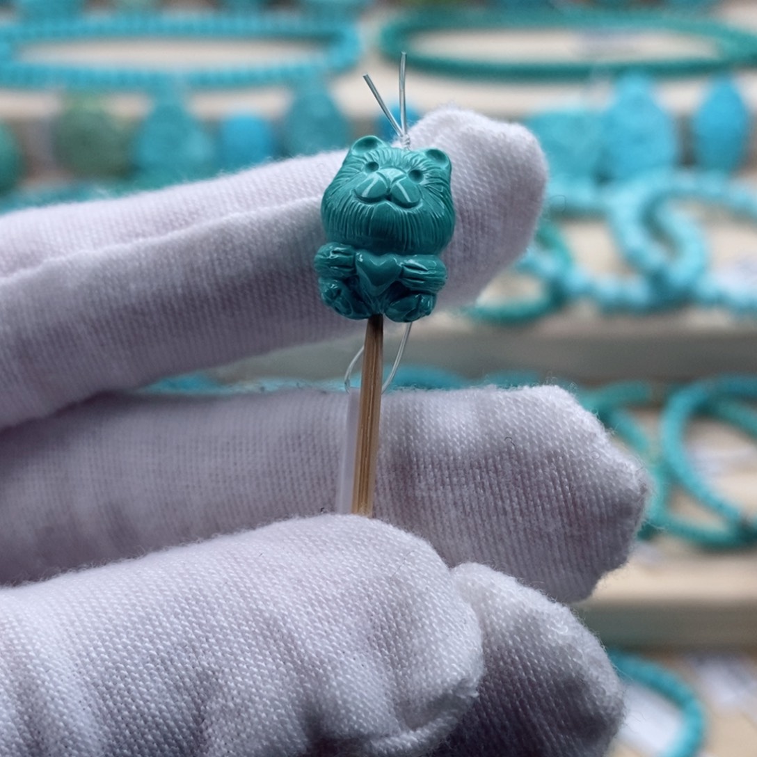 绿松石珠宝奇石未镶嵌