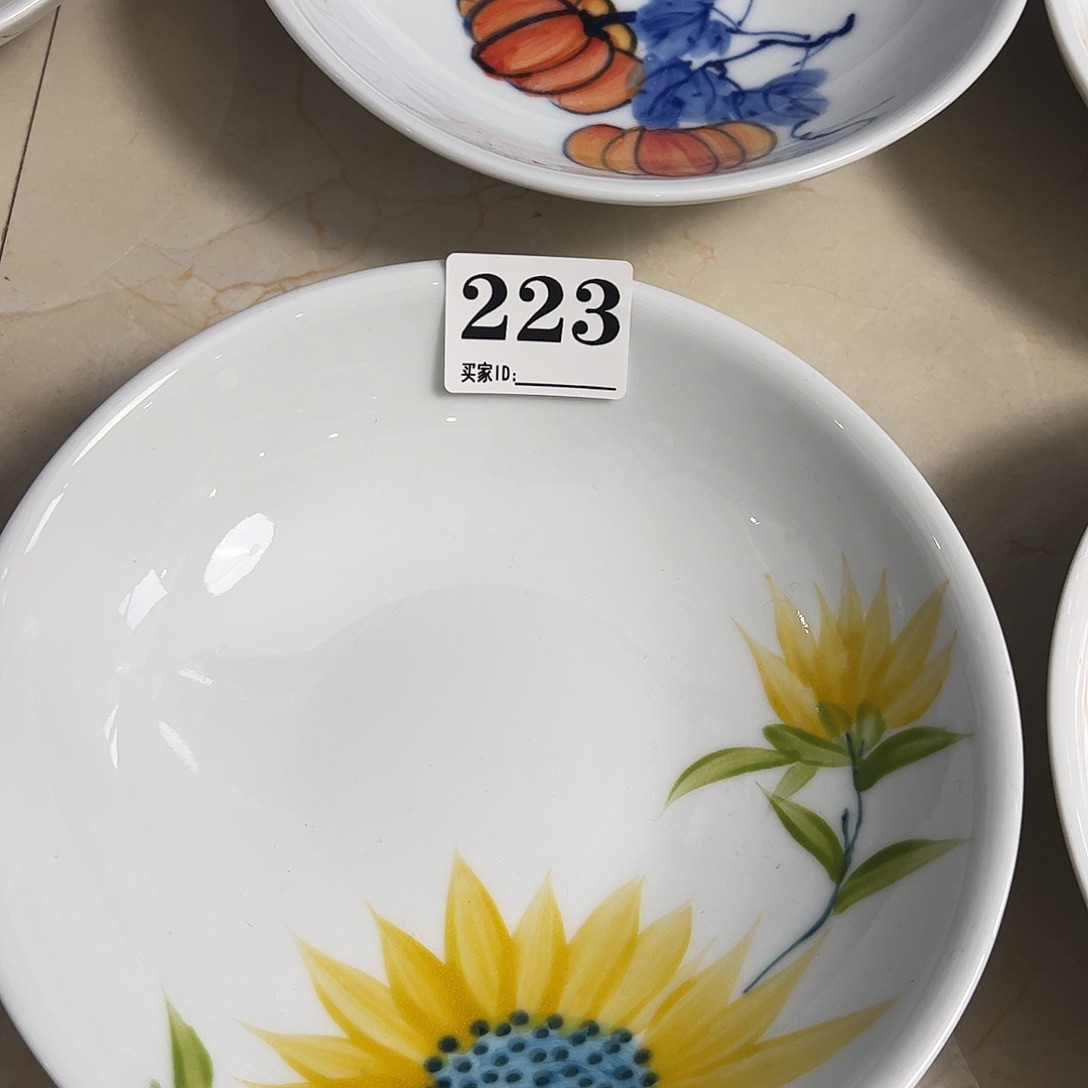 瓷片景德镇陶瓷手工手绘制作