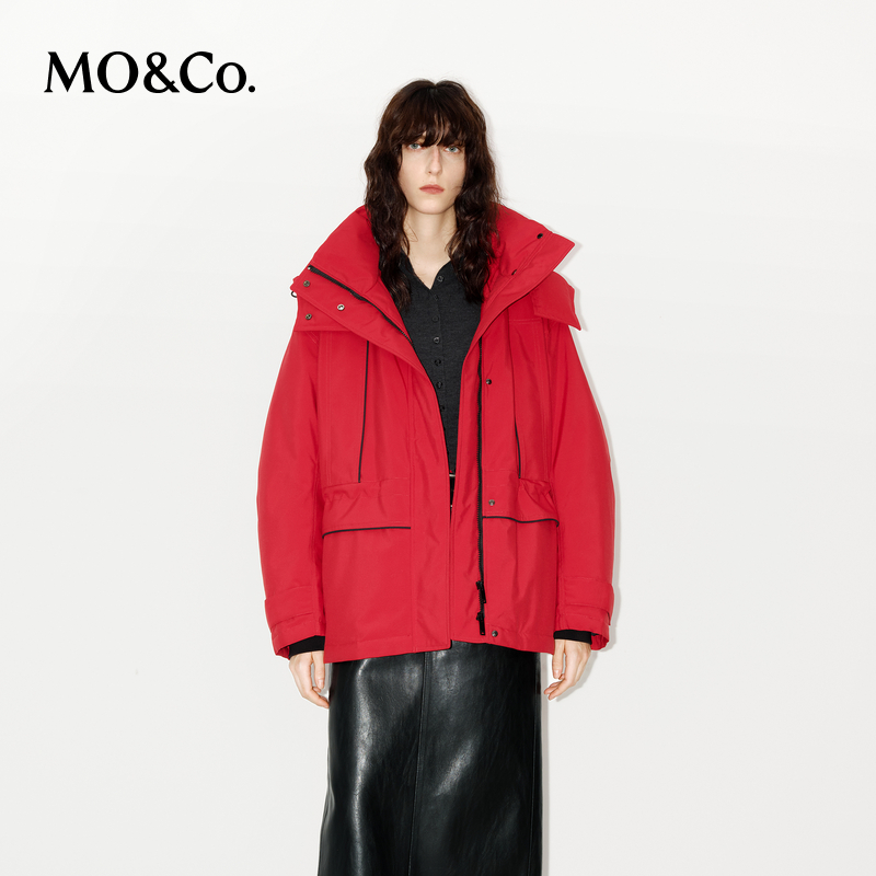 【赵老板专属】MOCO羽绒服冬防风防水装卸连帽MBD4EINT06