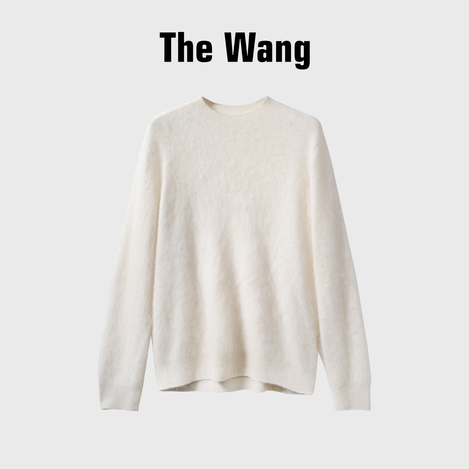 The Wang 【白月光】圆领套头款常规袖针织衫B542-ST25209
