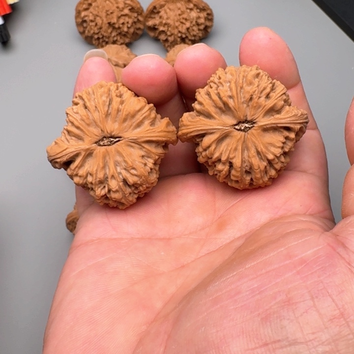 文玩核桃把件我**滚南疆石43打底不退不换