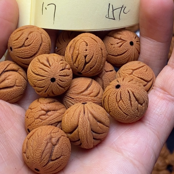 吊坠桃核秦岭龙纹桃核17尺寸