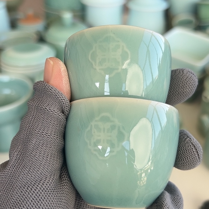 小米茶器龙泉青瓷