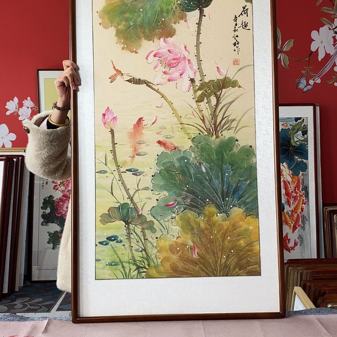 国画手写手绘62✖️123国画作品