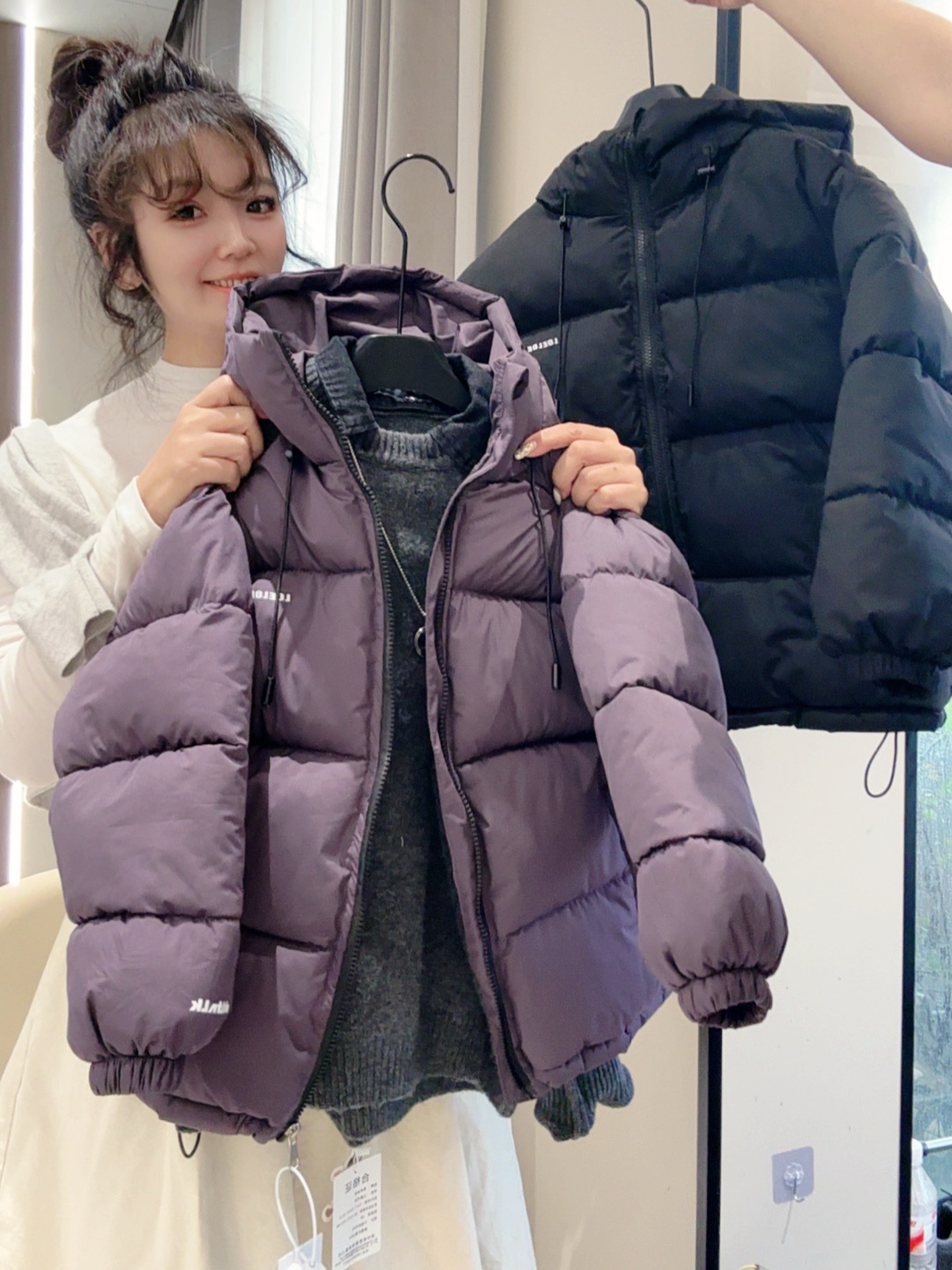 M新款男童小中大童棉服短款保暖加厚冬季棉袄韩版连帽外套洋气